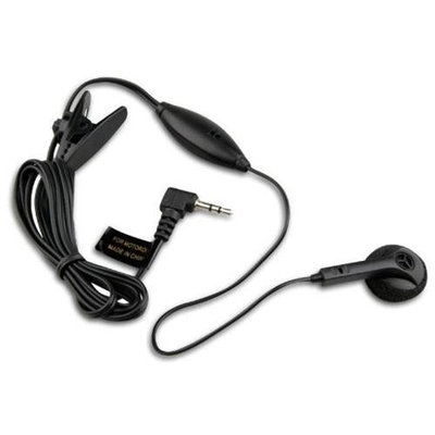 Hypercel Universal 2.55mm Mono Earbud Handsfree Headset includes additional 3.5mm adapter