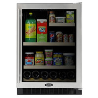 Marvel 61RFBSFR 24 Refrigerator/Freezer with 5.3 cu. ft. Refrigerator Capacity
