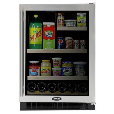 Marvel 61RFBSFR 24 Refrigerator/Freezer with 5.3 cu. ft. Refrigerator Capacity