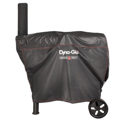 Dyna-Glo 51 in. Barrel Charcoal Grill Cover, Black