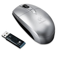 Logitech V200 - 2.4Ghz Cordless Notebook Mouse
