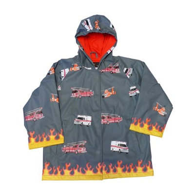 Foxfire FOX-601-85-3T Childrens Fire Rescue Rain Coat - Size 3T