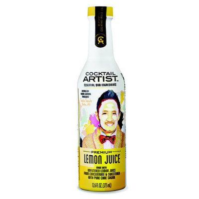 Cocktail Artist Essential Bar Ingredients Premium Juice, Lemon, 12.6 Fl Oz, 1 Count
