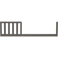 Ti Amo Castello Toddler Guard Rail in Brushed Grey