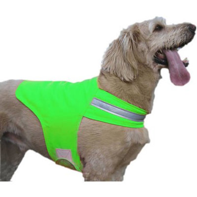 Dog Not Gone Tick and Insect Repelling X Large Safety Dog Vest, Green