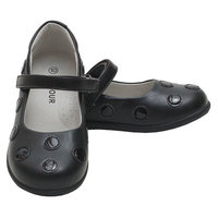 L'Amour Black Polka Dot Mary Jane Shoes Toddler 5-Little Girls 2
