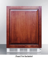 Summit ALB751IF 5.5 Cu. Ft. White Undercounter Built-In Compact Refrigerator