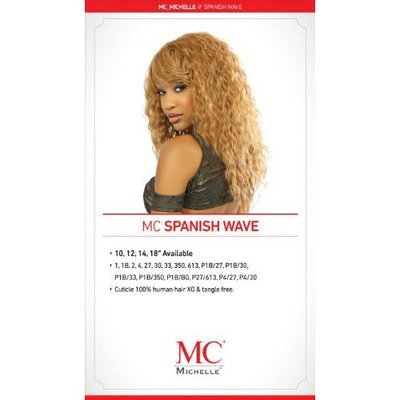 Michelle Human Hair Blend Weave Spanish Wave Curl (14