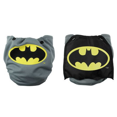 Bumkins DC Comics Batman Snap-In-One Cloth Diaper with Cape