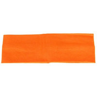 Cotton Soft Stretch Headbands Yoga Softball Sports Hair 2-1/2'' Orange
