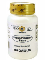 Sodium Bicarb/Potassium Bicarb 100 caps by Bio-Tech