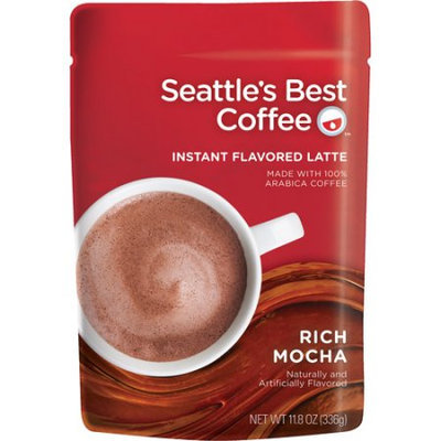Starbucks Seattle's Best Coffee Rich Cafe Mocha Instant Latte, 11.8oz