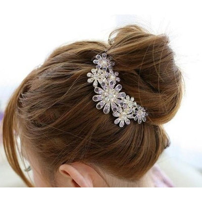 Hair Clip NYKKOLA Beautiful Jewelry Flowers Crystal Hair Clips - for Hair Clip Beauty Tools