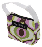 Ah Goo Baby Pacifier Holder and Tote, Spa Pattern PT-SPA-12