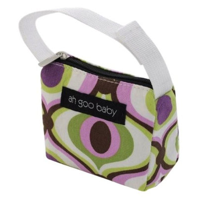 Ah Goo Baby Pacifier Holder and Tote, Spa Pattern PT-SPA-12