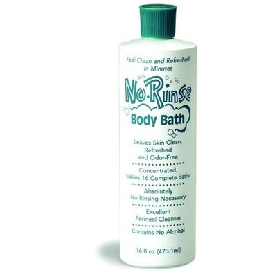 No-Rinse Body Bath, 16 oz (Pack of 12)