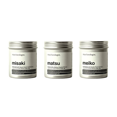 Matchaeologist Ceremonial Grade Matcha Tasting Set