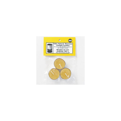 Uco Beeswax Tealight Candles - Package of 3