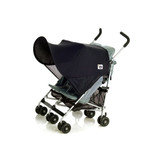 Protect-a-Bub Classic Twin Sunshade (Black)