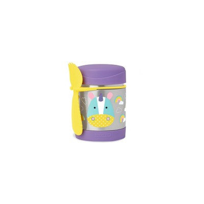 Skip Hop Zoo 11-ounce Insulated Food Jar, Ovrfl Oth