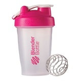 BlenderBottle 20 oz Classic with Loop Clear-Pink 1 Cup