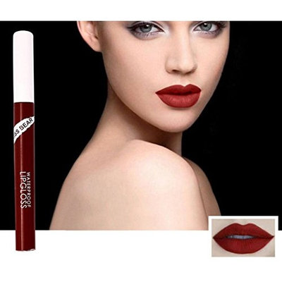 Waterproof Lip Gloss Matte Velvet Long Lasting Lipstick Pencil Cosmetic