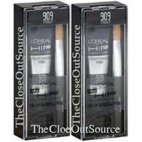 LOREAL L'Oreal Hip Cream Shadow Paint Steely #909 STEELY (Ct. 2 Tubes)DISCONTINUED