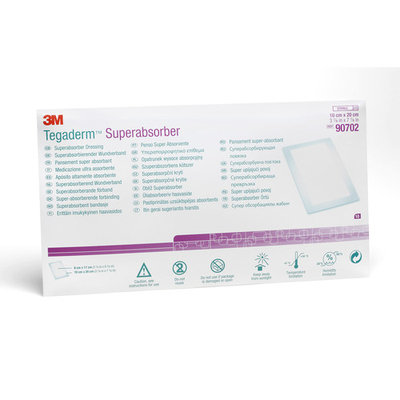 Tegaderm Superabsorber Dressing, 4