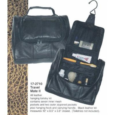 Leather Travel Mate II Toiletry Bag