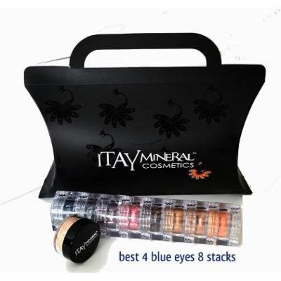 Itay Mineral Makeup Eye Shadow 8 Stacks Shimmers Color: