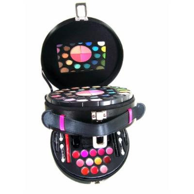 Carry All Double Layer Satin Color Professional Eye Shadow Makeup Kit Gift Set