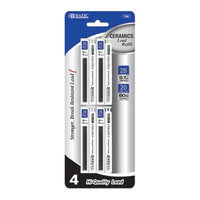 Bazic 79824 20 Ct. 0.7mm Ceramics HiQuality Mechanical Pencil Lead Pack of 24