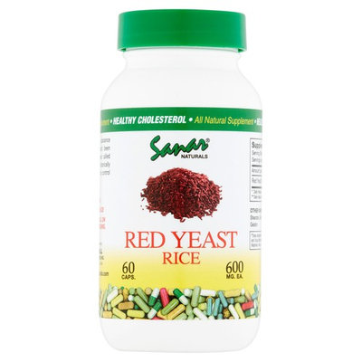 Sanar® Naturals Red Yeast Rice 600mg Capsules 60 ct Bottle