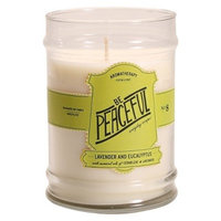 Glass Jar Candle Be Peaceful - Aromatherapy®