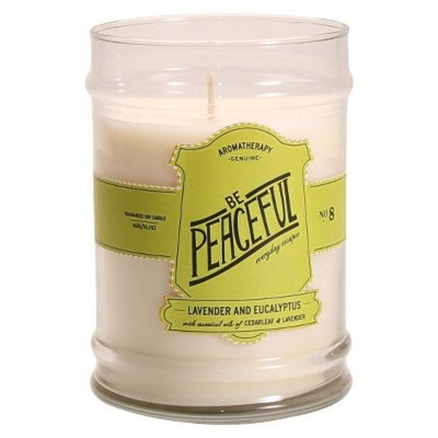 Glass Jar Candle Be Peaceful - Aromatherapy®