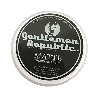 Gentlemen Republic Matte Grooming Paste Genuine Grooming for Men - 4 oz