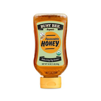 Barkman Honey Busy Bee Organic Honey, 16 oz