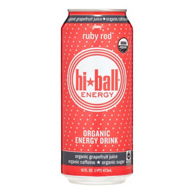 Hiball Energy Hiball Ruby Red Organic Energy Drink, 16 Fl Oz