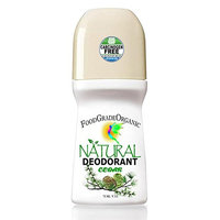Organic & Natural Healing Deodorant for Men & Women Carcinogen-Free Aluminum-Free Alcohol-Free Gluten-Free Detox Deodorant for Adults & Children Unisex Healthy Paleo Vegan Rollon 24(Cedar)