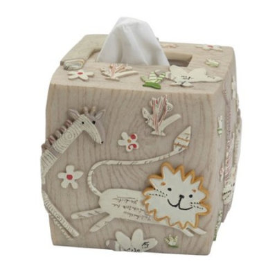 Creative Bath Animal Crackers Tissue Box Cover