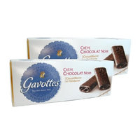 Gavottes - Crispy Lace Crepes From France Covered in Dark Chocolate 2 Packs 2x18 Crepes 2x3.2oz