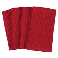 KAF Home Pantry Bar Mops Set Of Four, Red