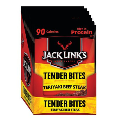 Link Snacks, Inc. Jack Link's Premium Cuts Beef Steak Tender Bites, Teriyaki, 1.25 Ounce (Pack of 10)