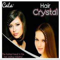Hair Jewelry Acrylic Crystals Gems 40pcs Color Clear