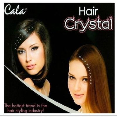 Hair Jewelry Acrylic Crystals Gems 40pcs Color Clear
