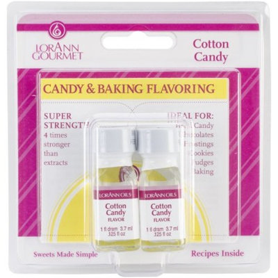 Candy & Baking Flavoring .125oz 2/Pkg-Cotton Candy