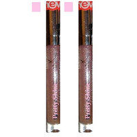 ( LOT OF 2) - JORDANA INCOLOR PRETTY SHINE LUXURY GLOSS - #12 PRETTY : Beauty