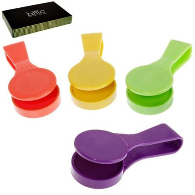 BMC Womens 4pc Mix Color DIY Temporary Hair Chalk Coloring Clips