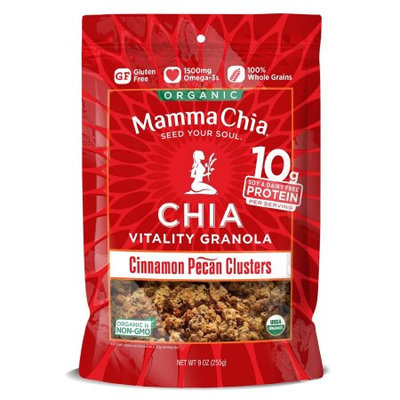 Mamma Chia Cinammon Pecan Clusters, 9 OZ