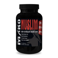 Mako Nutrition 326 Nuslim Non-stimulant Weight Loss of 60 Capsules -60 Servings